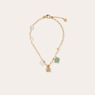Collier Capucine enfant doré