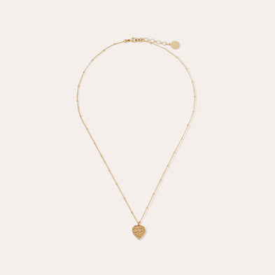 Coeur gold necklace