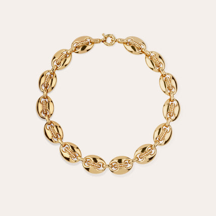 Collier Cophea mini doré - Perles nacrées
