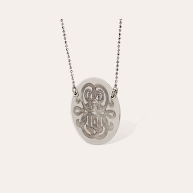 Collier Diva argenté
