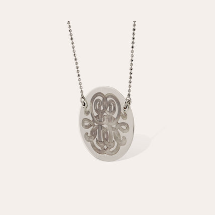 Collar Diva plateado