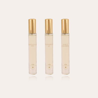 Coffret Essentiel - Ensoleille Moi, Summer 69, Sable d'Ambre (3 x 10 ml)