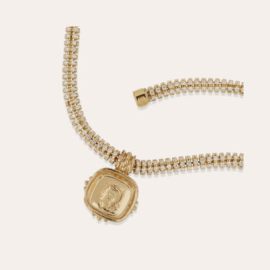 Collier Bellina Romana strass