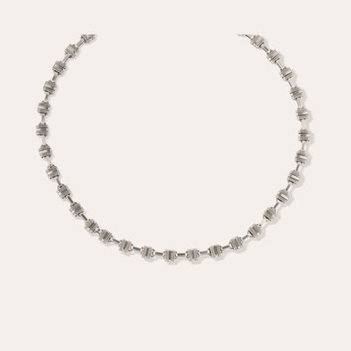 Collier Rayl argenté