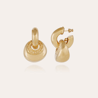 Boucles d'oreilles Minori dorées