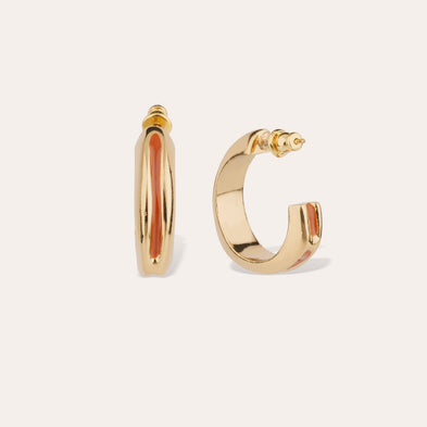 Boucles d'oreilles créoles Suerte