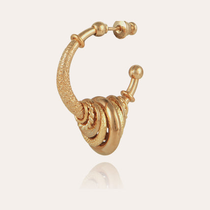 Pendientes de aro Maranzana « small size » dorados
