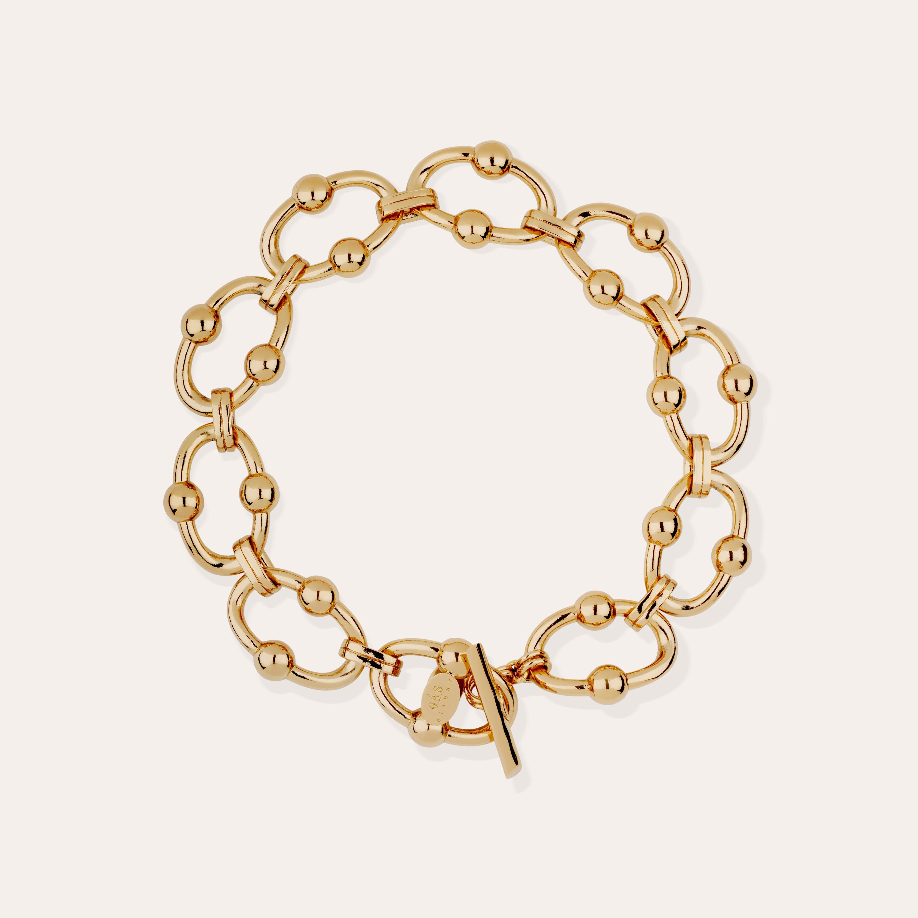 アクセサリー BG Rivage Necklace extra-large gold – Gas Bijoux
