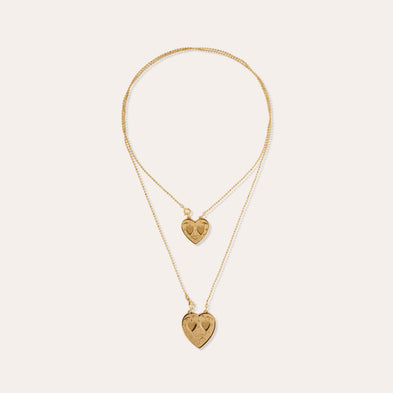 Collar escapulario Gilot, modelo pequeño, dorado