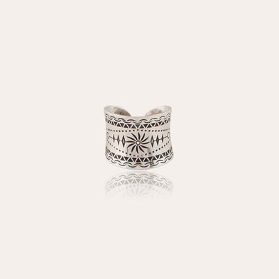 Anello Cancun, modello piccolo, argentato