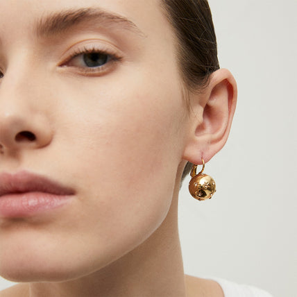 Pendientes «Cometa» de small size , dorados