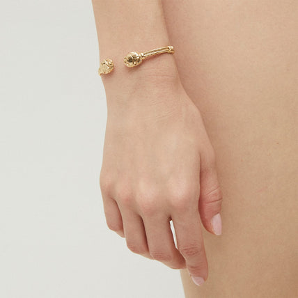 Bracelet Duality grand Scaramouche torsade doré