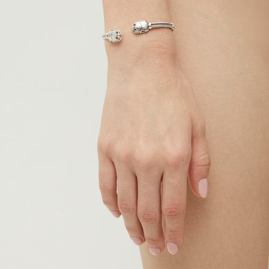 Pulsera Duality «Grand Scaramouche» de torsade , color plateado