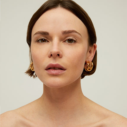 Pendientes Lilou dorados