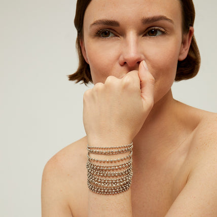 Bracelet Roméo argenté