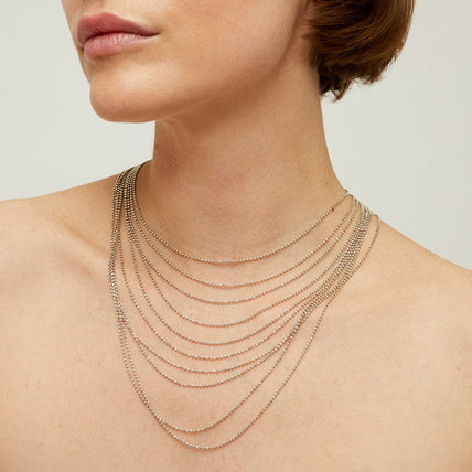 Collar «Romeo» plateado