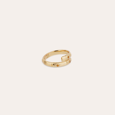 Bambini Liane Strass Gold Ring