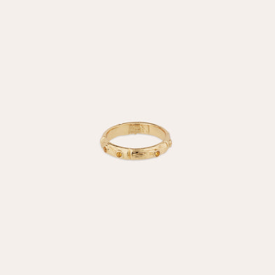 Bague Bambini strass dorée