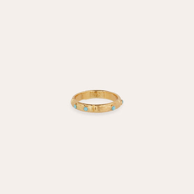 Bambini strass gold ring