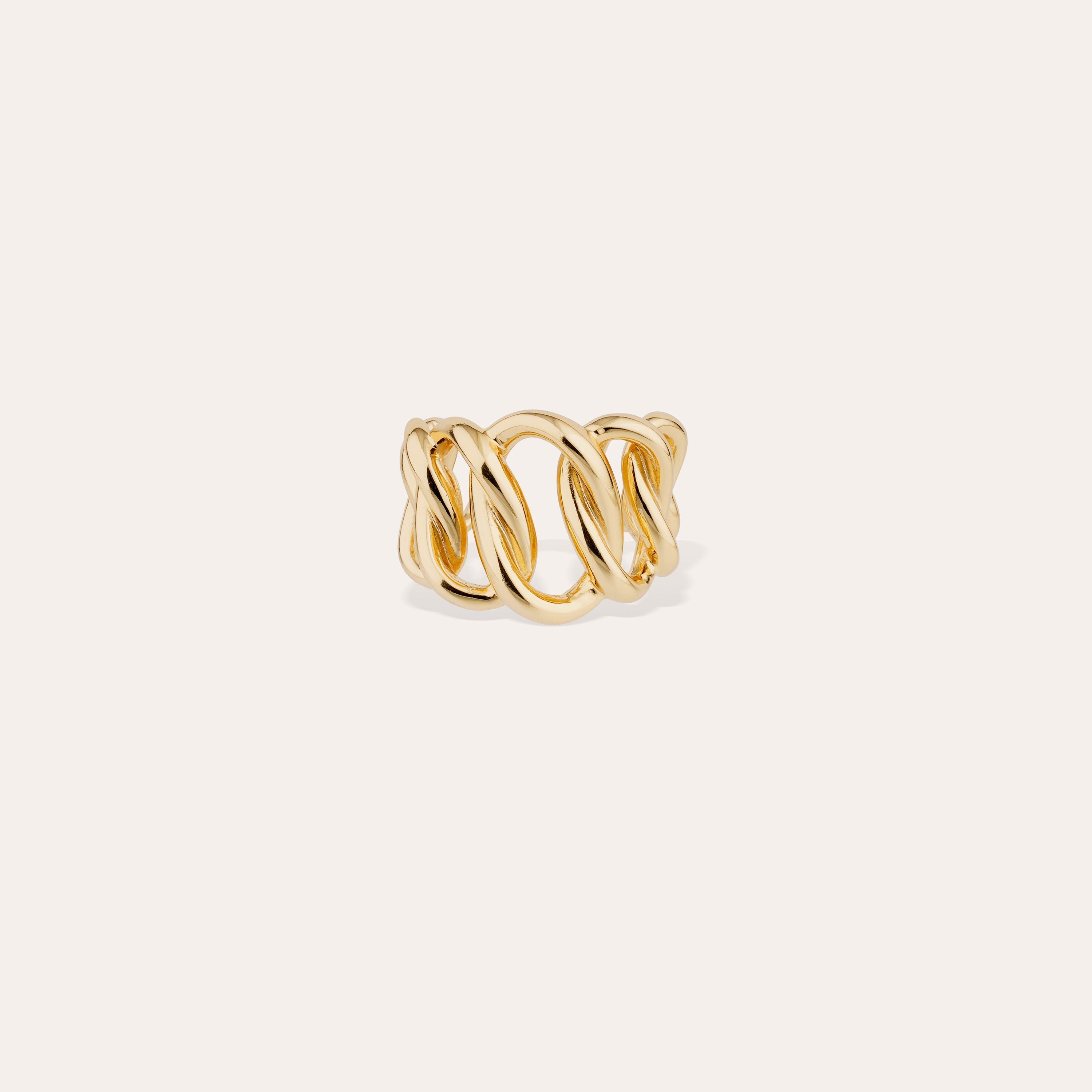 Gold Bronx Ring – Gas Bijoux