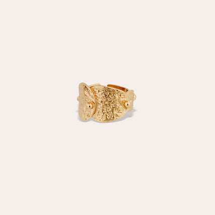 Bague Eclipse dorée