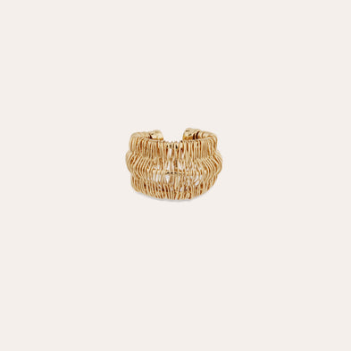 Bague Izzia Filea dorée
