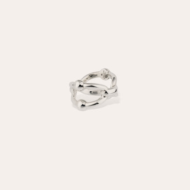 Rivage silver ring