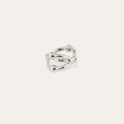Bague Rivage argentée