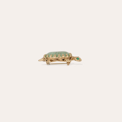 Broche Tortue dorée