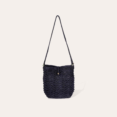 Sac seau Les Palmiers raphia