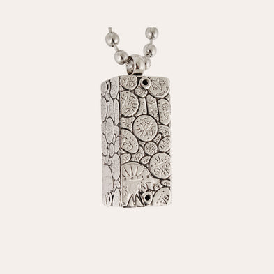 Porte-clés Cage Bozart argenté
