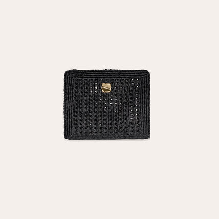 Les Canoubiers Raffia Tote Bag