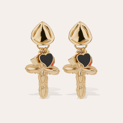 Boucles d'oreilles Suerte charms