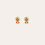 Boucles d'oreilles puces Amarante mini