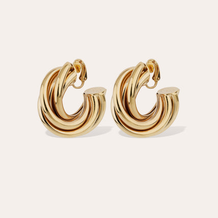 Atik medium size Hoop Earrings