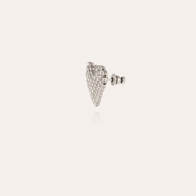 Boucles d'oreilles Ava argentées