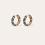 Boucles d'oreilles Bambou mini émail
