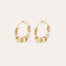 Pendientes de aro Aloha mini