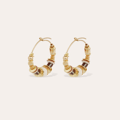 Aloha Mini Hoop Earrings