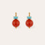 Boucles d'oreilles Décalcia dorées