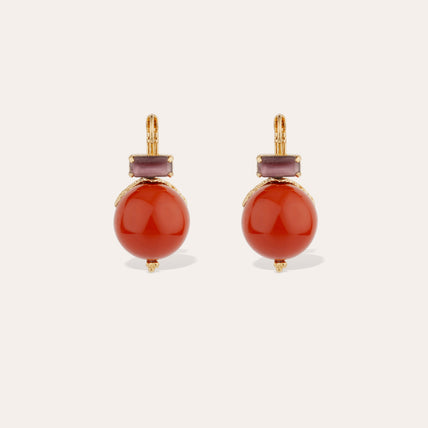 Boucles d'oreilles Décalcia dorées