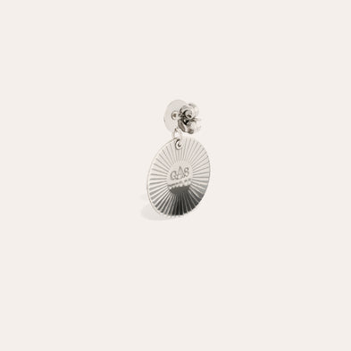 Small Silver Diva Earrings