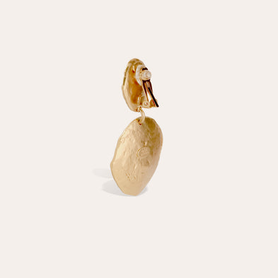 Boucles d'oreilles Eclipse grand modèle dorées