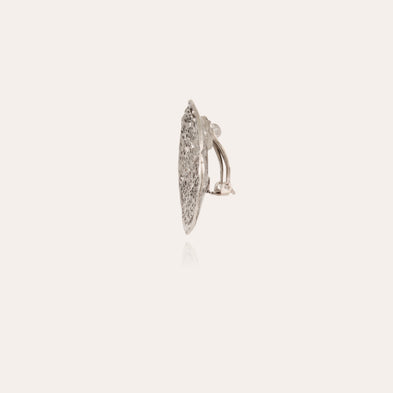Boucles d'oreilles Eclipse Moon argentées