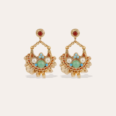 Boucles d'oreilles Eventail petit modèle