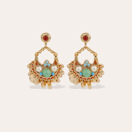 Boucles d'oreilles Eventail petit modèle