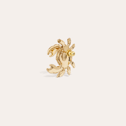 Boucles d'oreilles Krabe strass mini