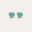 Boucles d'oreilles puces Mirage Coeur petit modèle