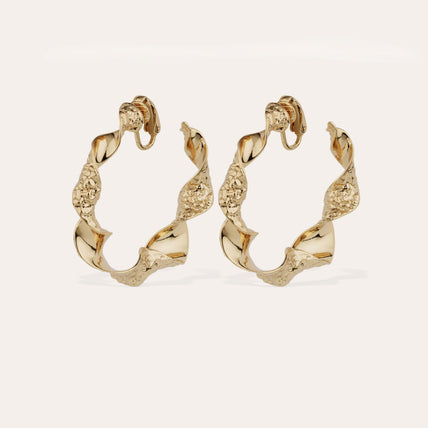 Mira Earrings torsade medium size