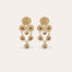 Boucles d'oreilles Mistral petit modèle - Œil de Tigre